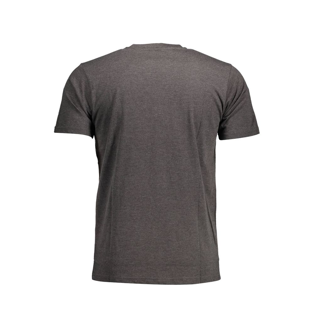 Brown Cotton Men T-Shirt