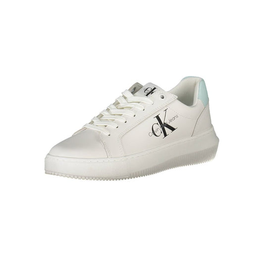 White Recycled Polyester Women Sneaker