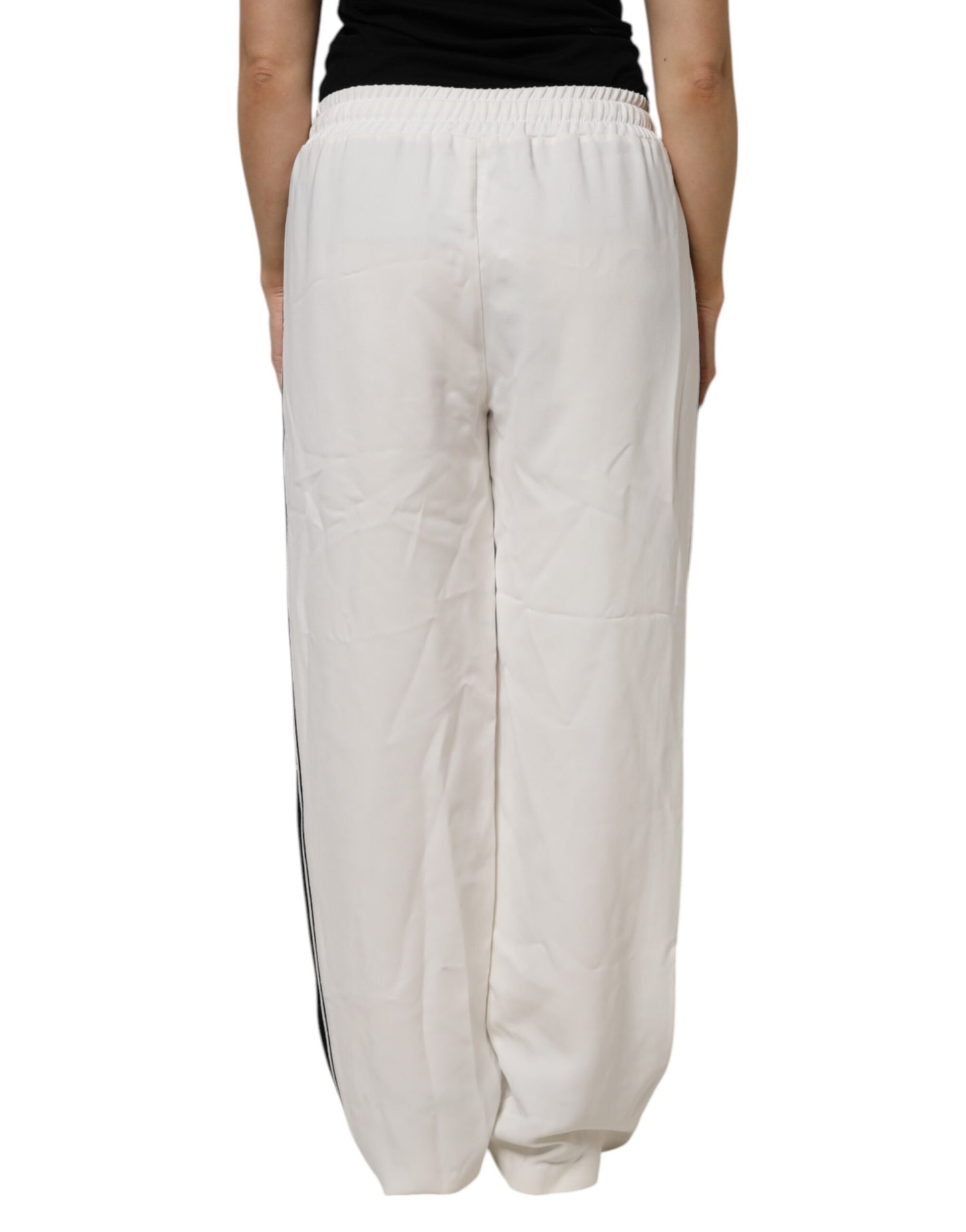 White Jogger Sweatpants Pants