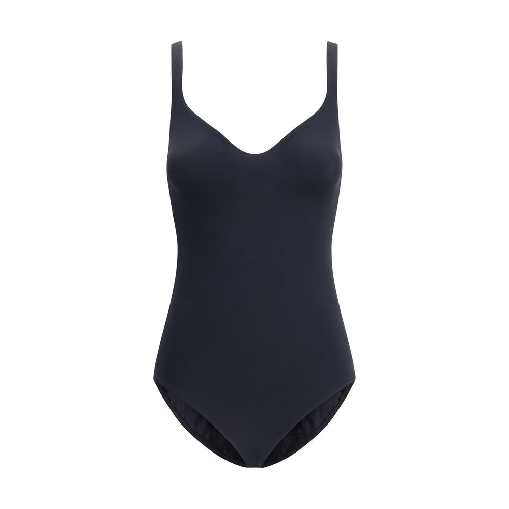 Black Polyamide Bodysuit