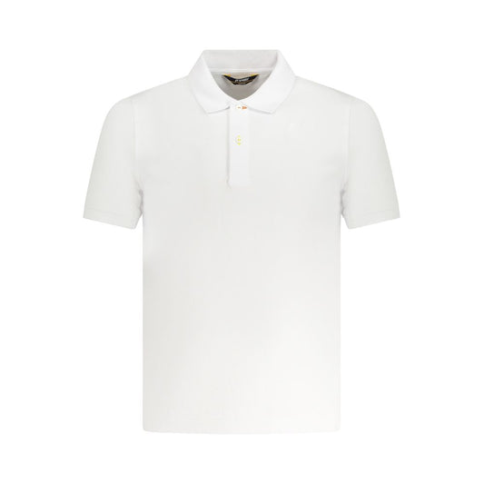 White Cotton Polo Shirt
