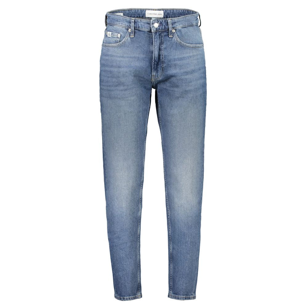 Blue Cotton Men Jeans