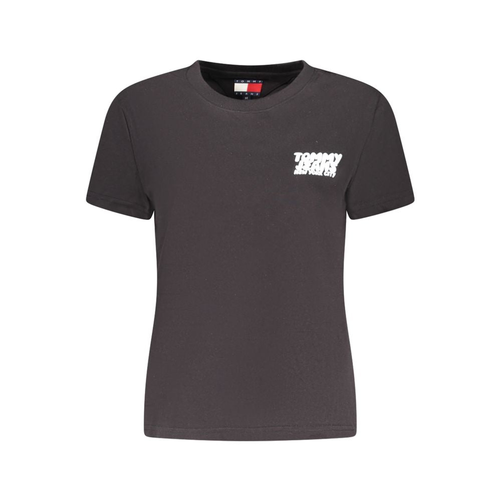 Black Cotton T-Shirt