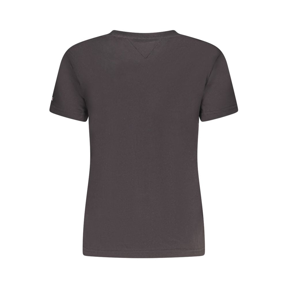 Black Cotton T-Shirt