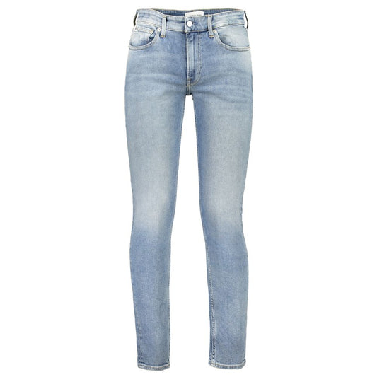Blue Cotton Men Jeans