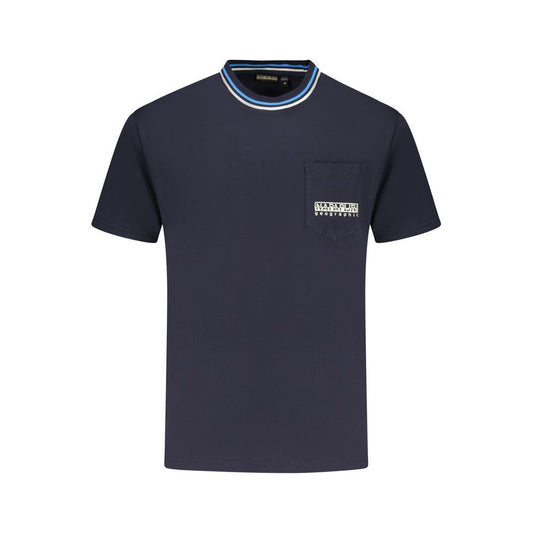 Blue Cotton T-Shirt