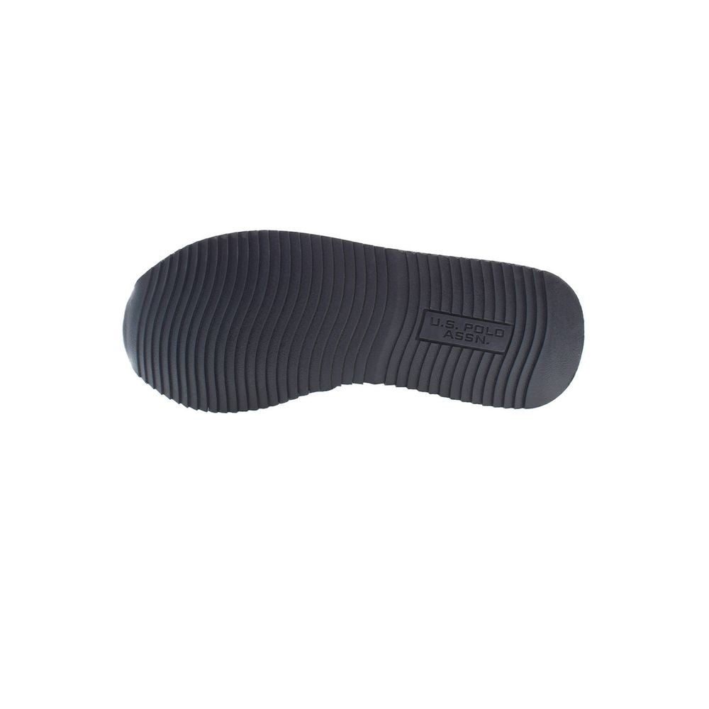 White Polyester Men Sneaker