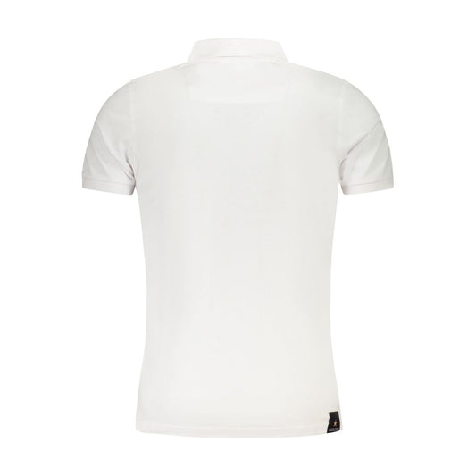 White Cotton Polo Shirt