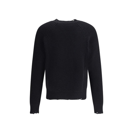 Black Wool Sweatshirt