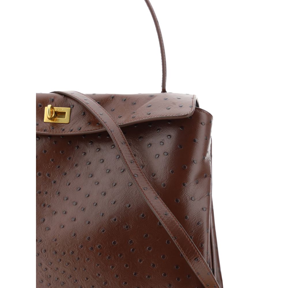 Brown Calf Leather Bos Taurus Shoulder Bag