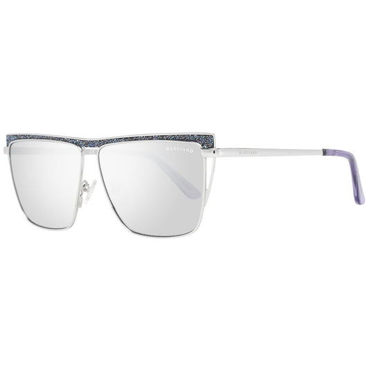 Silver Metal Sunglasses
