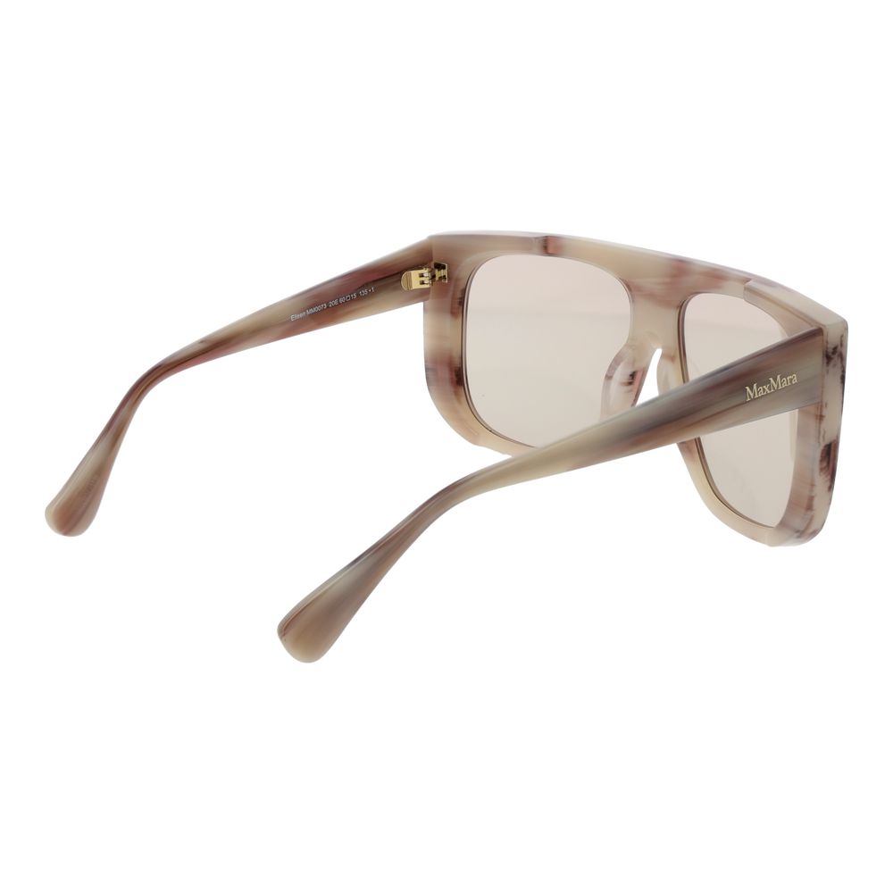 Cream Acetate Sunglasses