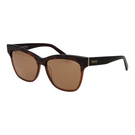 Brown Acetate Sunglasses