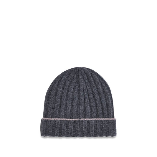 Gray Cashmere Beanie