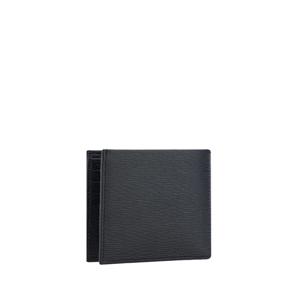 Black Calf Leather Bos Taurus Wallet