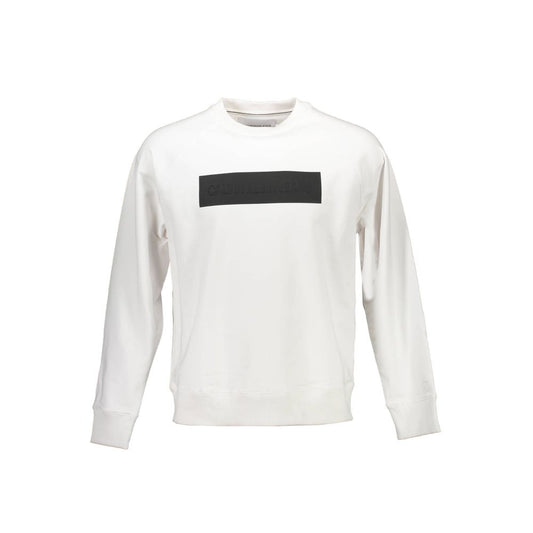 White Cotton Sweatshirt