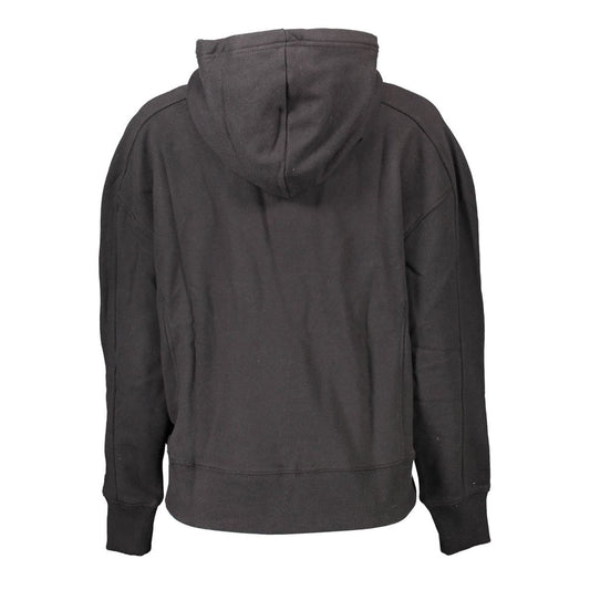 Black Cotton Sweatshirt