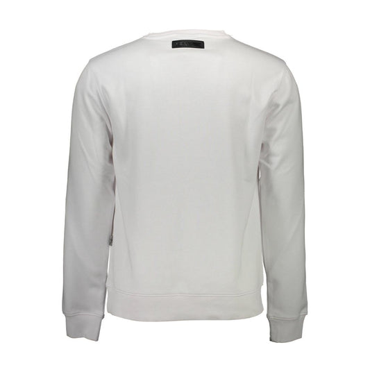 White Cotton Sweatshirt