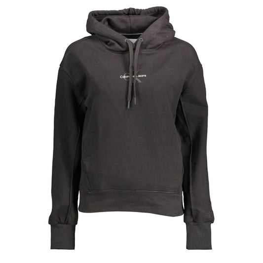 Black Cotton Sweatshirt