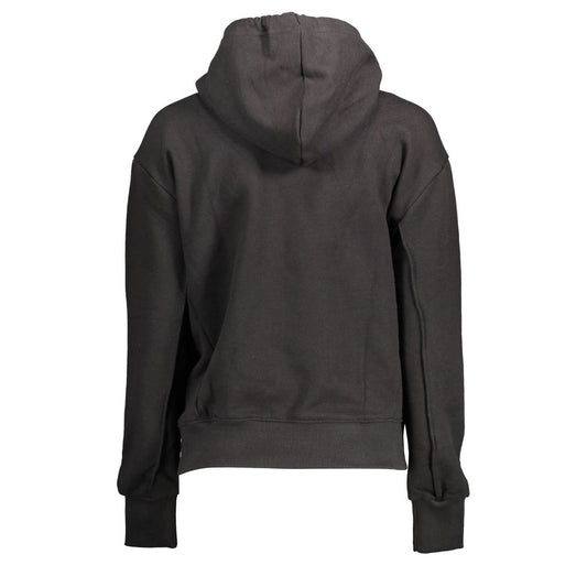 Black Cotton Sweatshirt