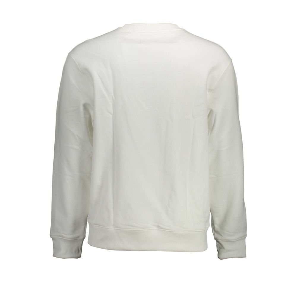 White Cotton Sweatshirt