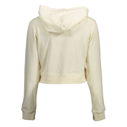 White Cotton Sweatshirt