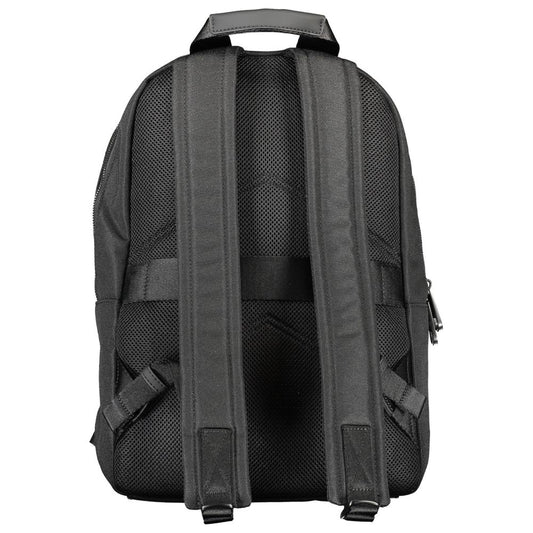 Black Polyester Backpack