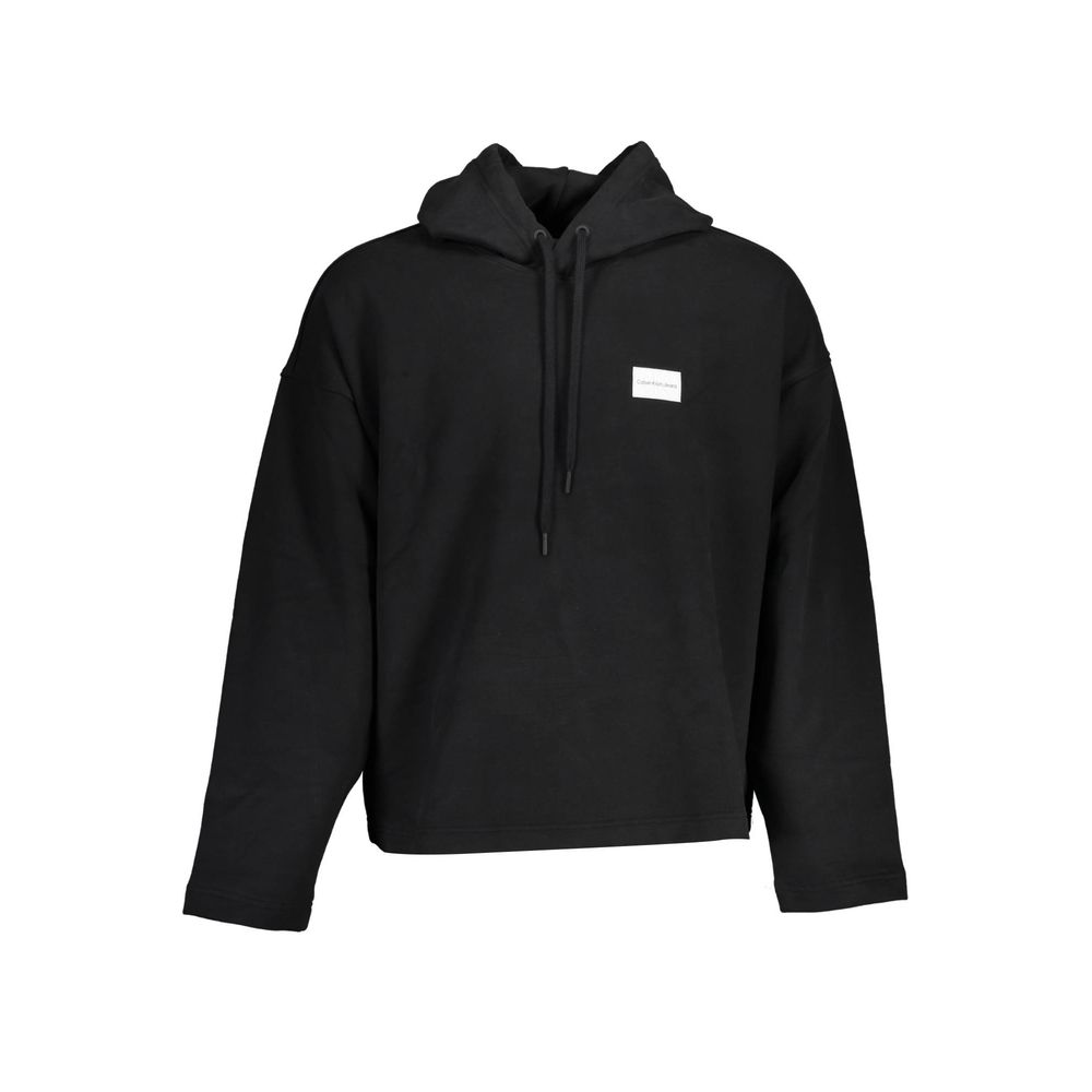 Black Cotton Sweatshirt