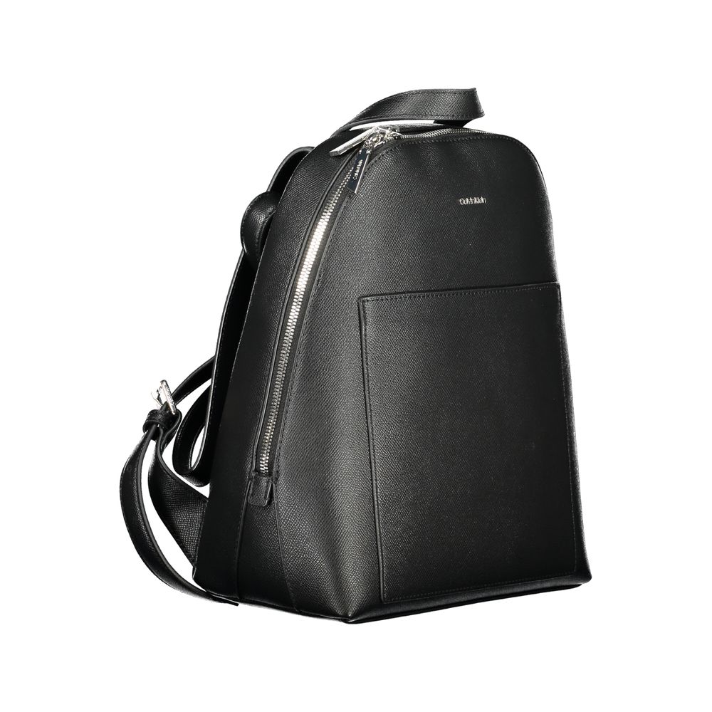Black Polyethylene Backpack