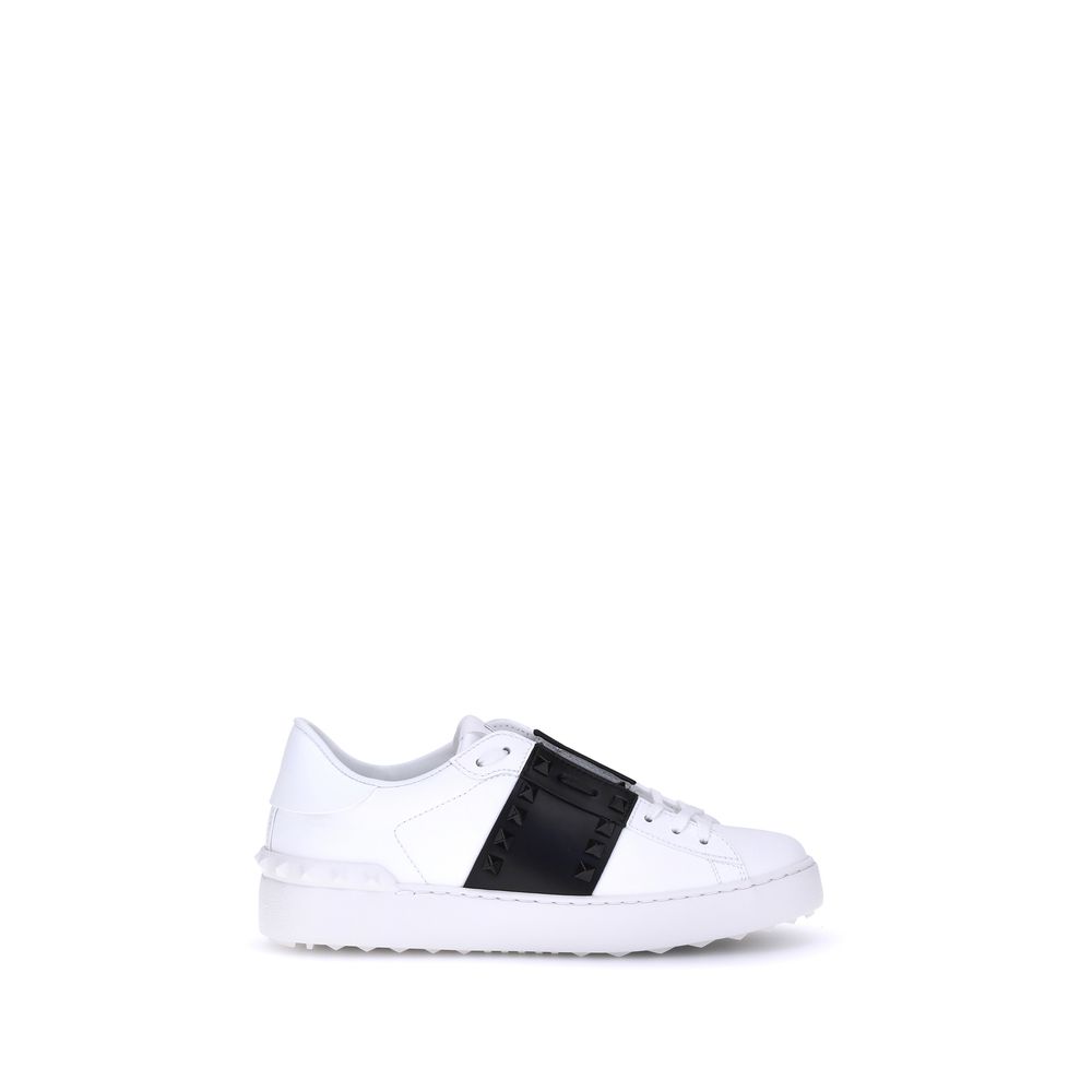 Black Calf Leather Bos Taurus Low Top Sneakers