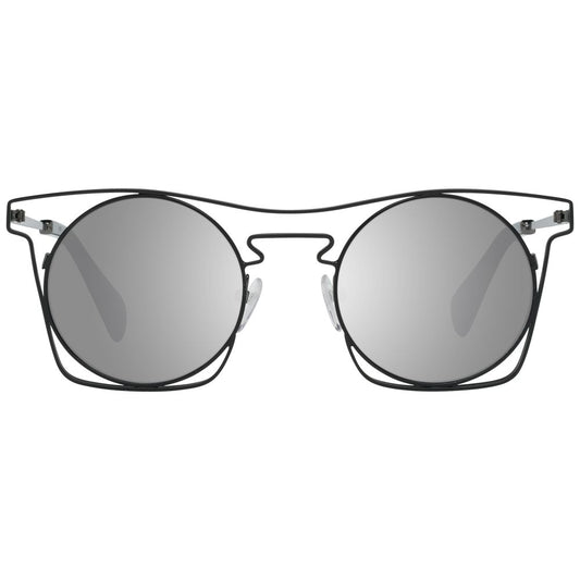 Blue Stainless Steel Sunglasses
