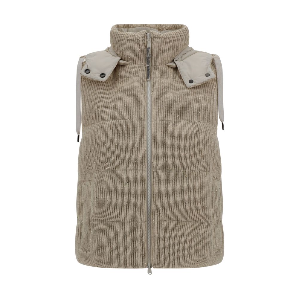 Hooded Down Vest