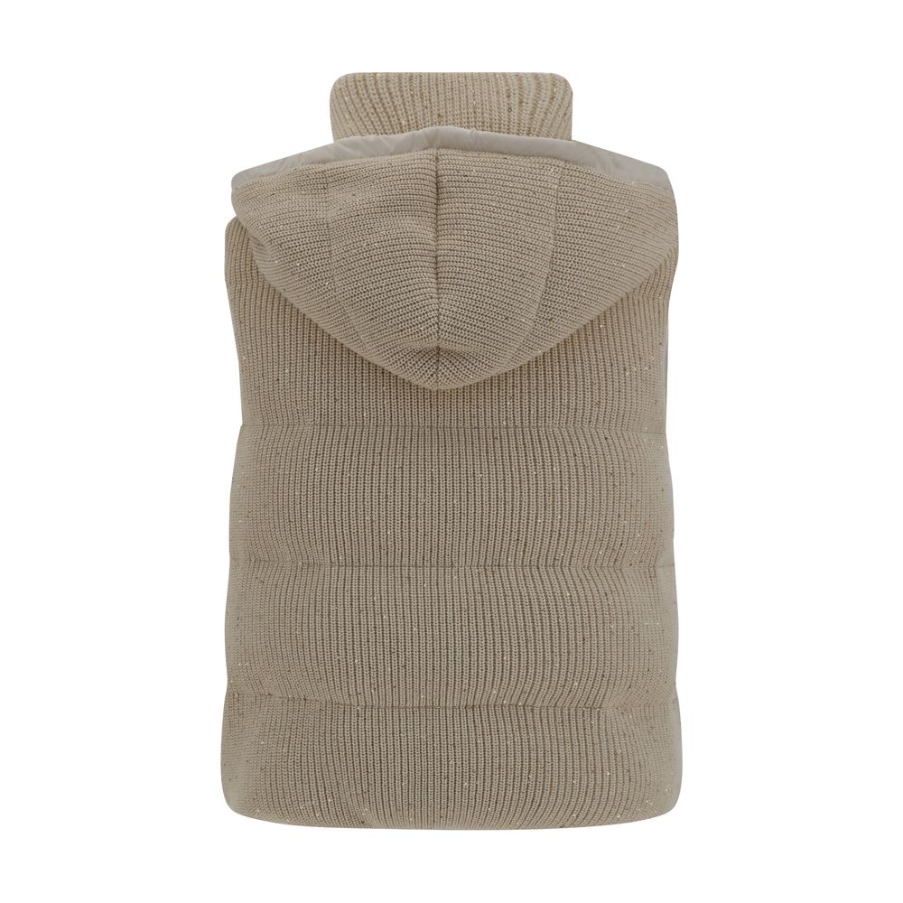 Hooded Down Vest