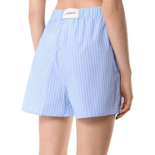 Blue Cotton Short