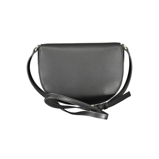 Black Polyester Handbag