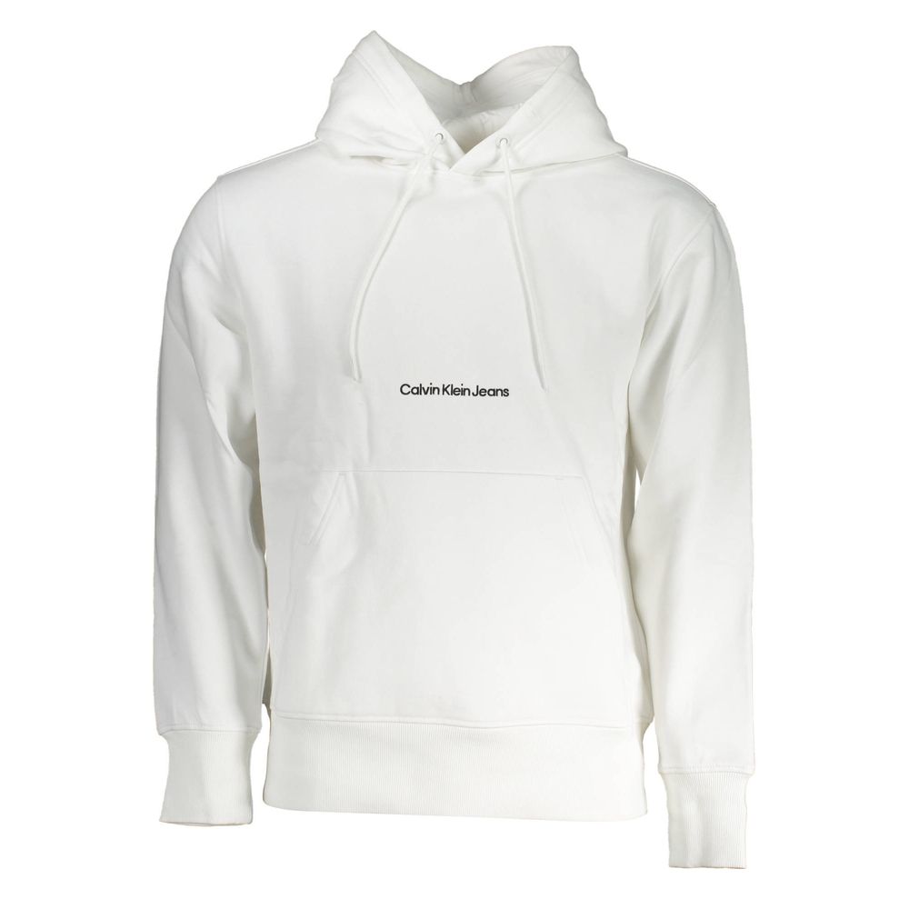 White Cotton Sweatshirt