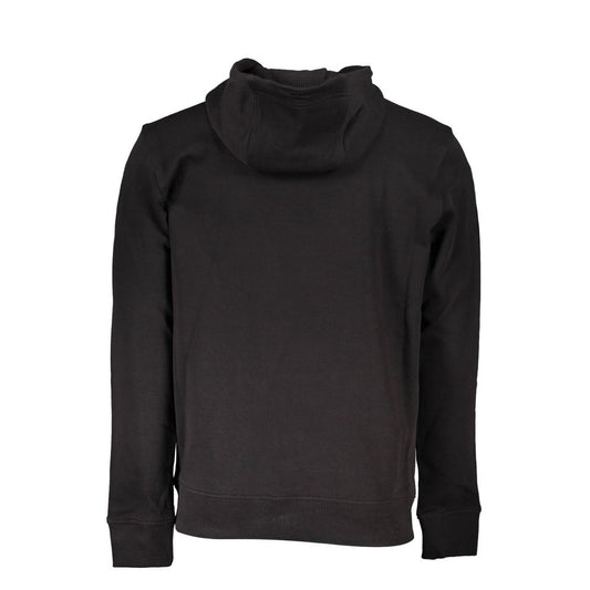 Black Cotton Sweatshirt
