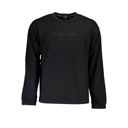 Black Cotton Sweatshirt