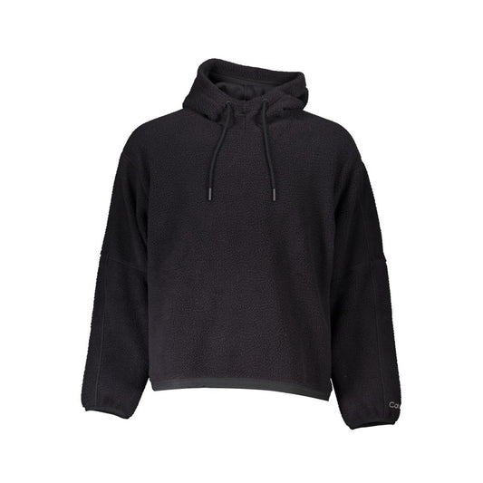 Black Polyester Sweatshirt