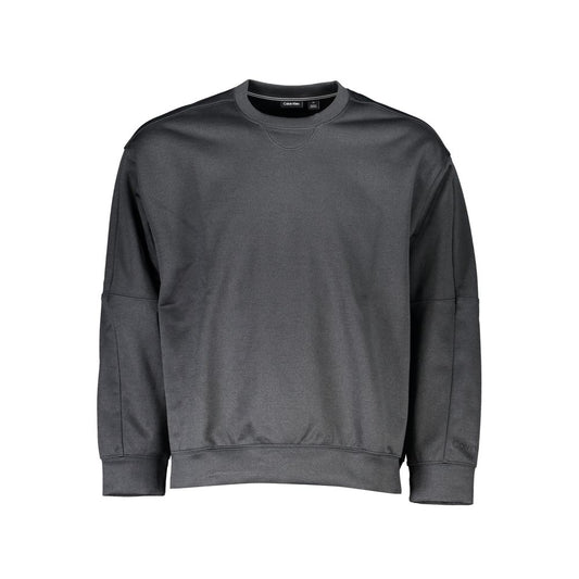 Black Polyester Sweatshirt