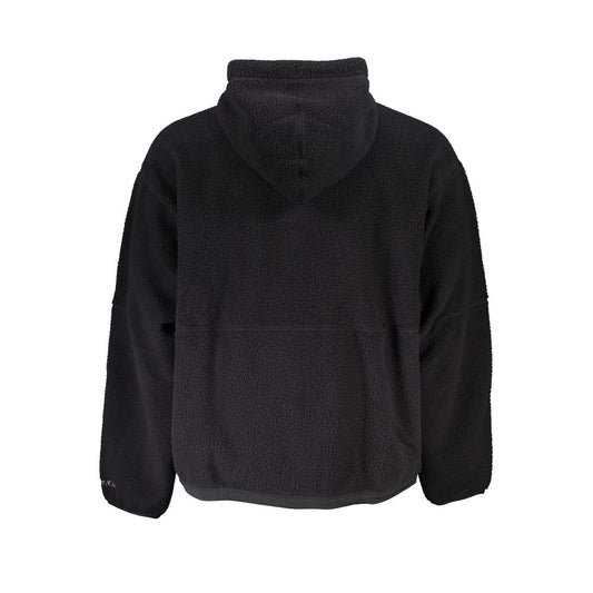 Black Polyester Sweatshirt