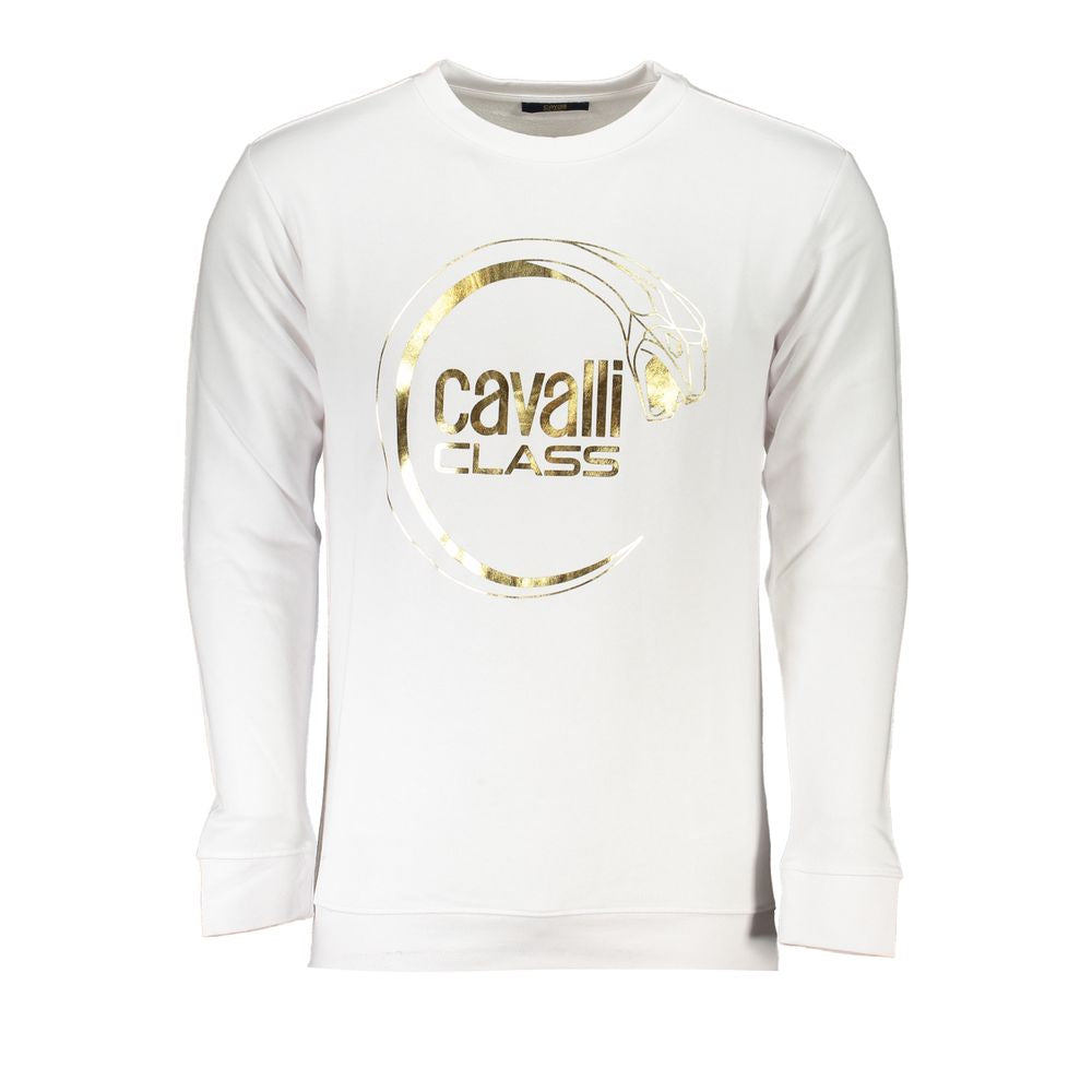 White Cotton Sweatshirt