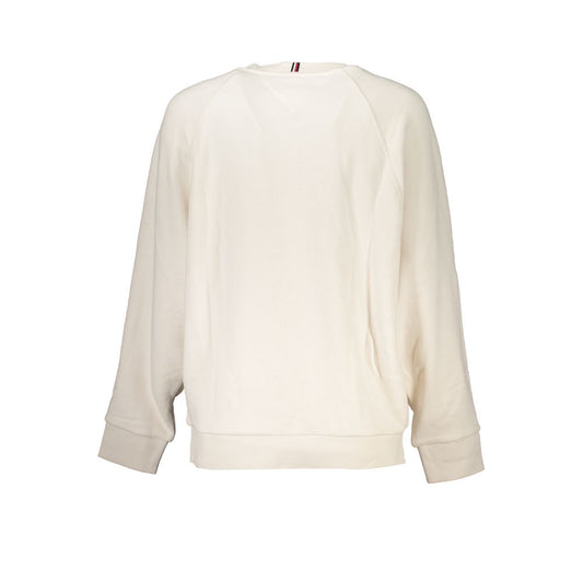 Beige Cotton Women Sweater