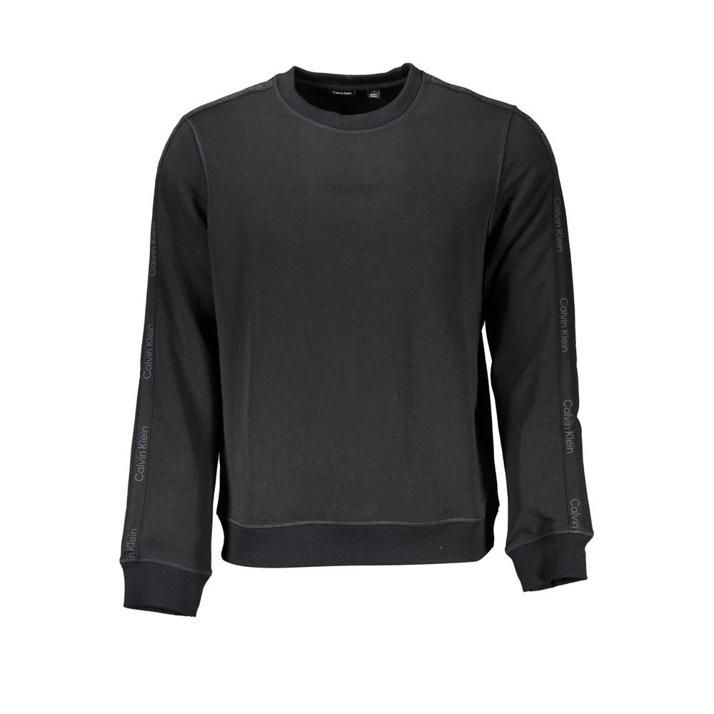 Black Polyester Sweatshirt