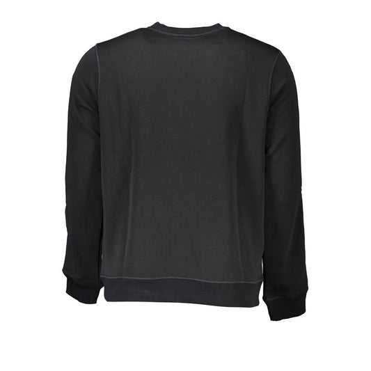 Black Polyester Sweatshirt