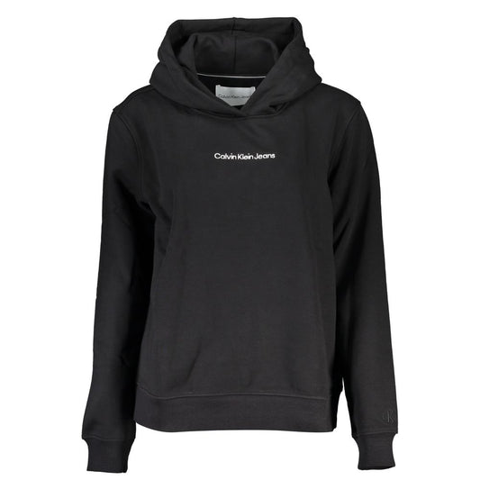 Black Cotton Sweatshirt