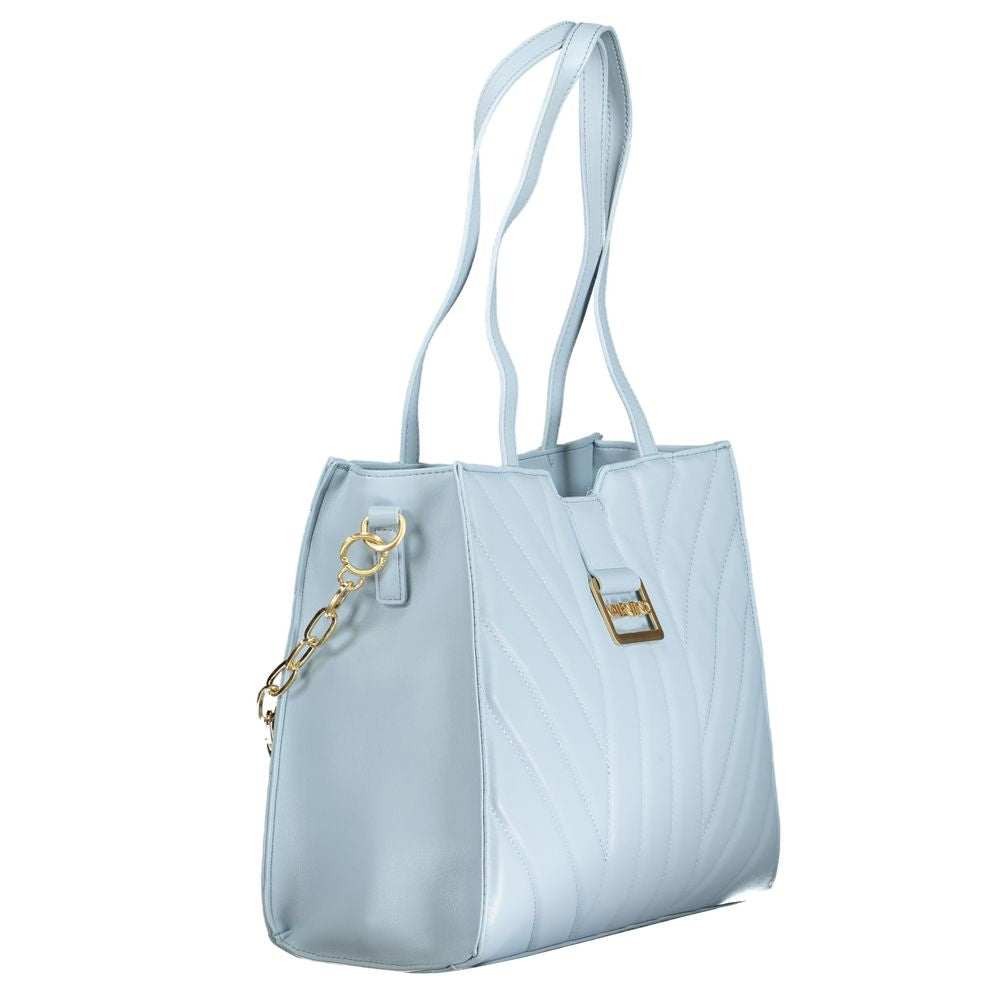 Blue Polyethylene Handbag