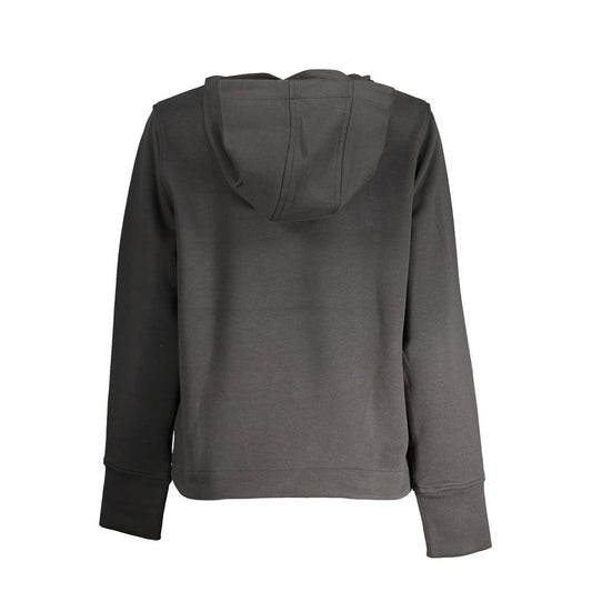 Black Polyester Sweatshirt