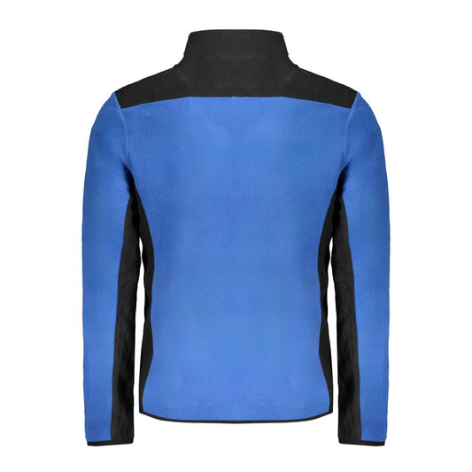 Blue Polyester Sweatshirt
