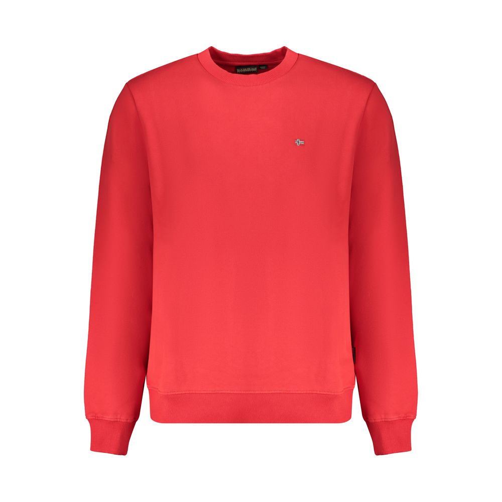 Red Cotton Sweatshirt